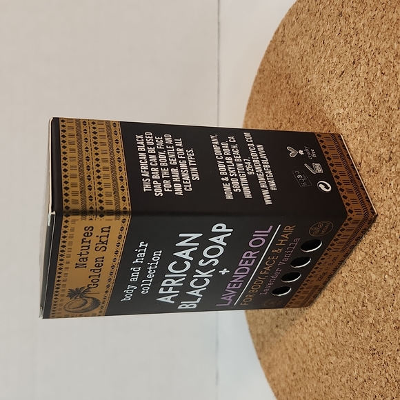 Natures Golden Skin African Black Soap & Lavender - Picture 4 of 6